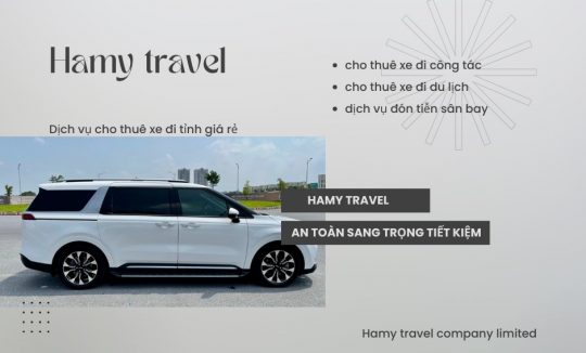 Hamy Travel cho thuê xe Kia Carnival tại Biên Hoà Đồng Nai