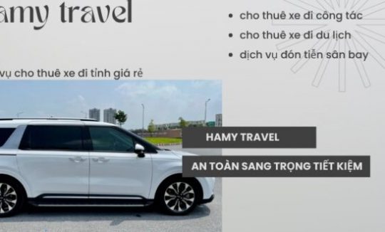 Dịch vụ cho thuê xe du lịch Sài Gòn Phan Thiết