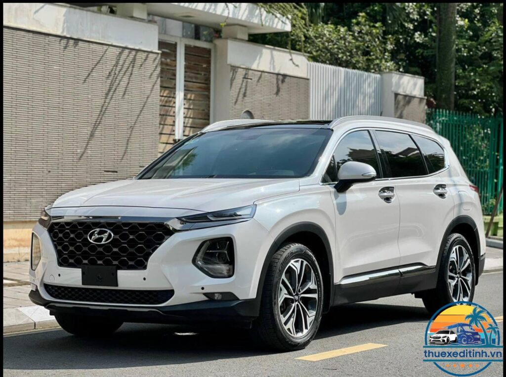 Thuê xe Hyundai Santa Fe đi Tiền Giang